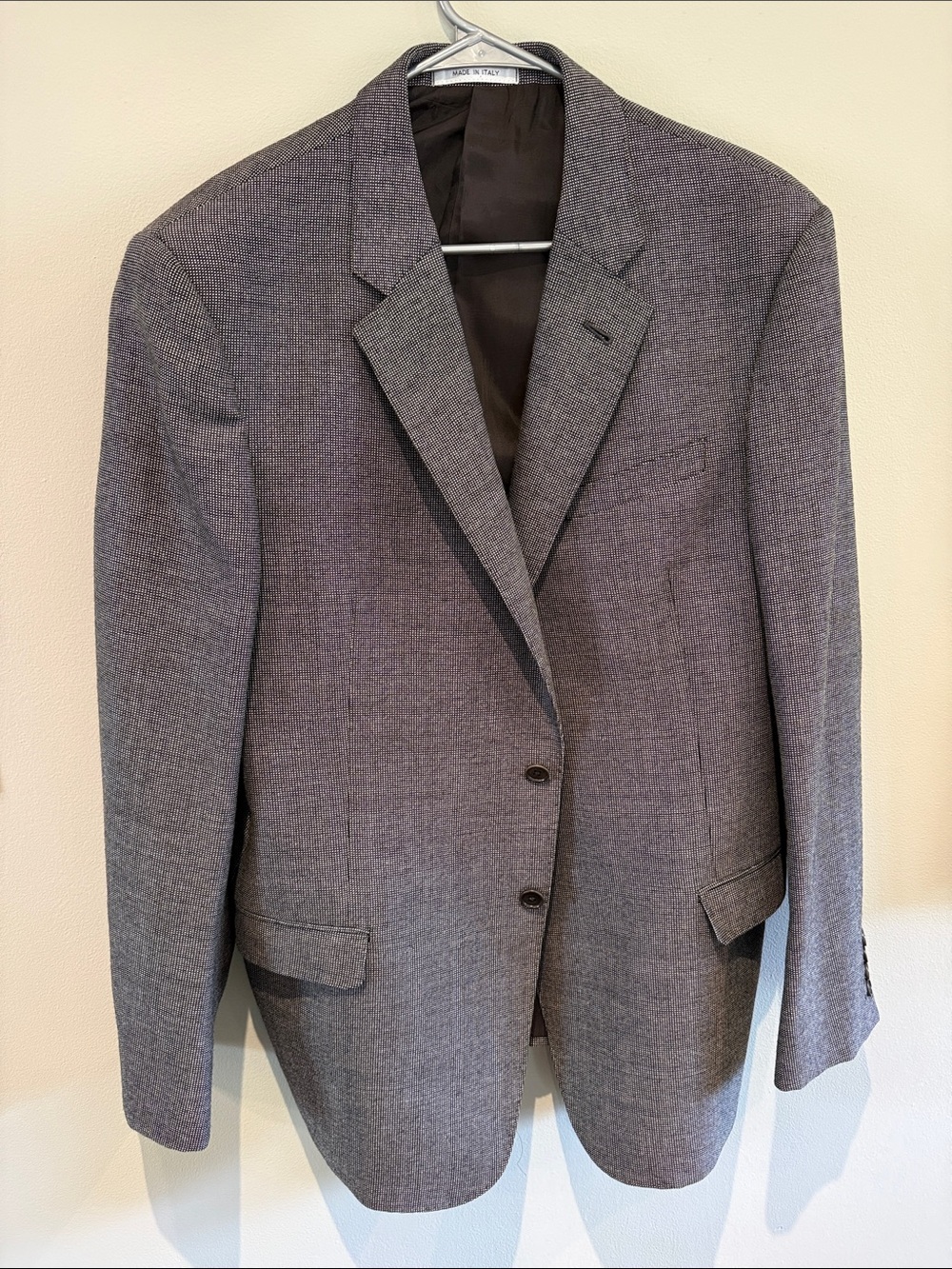 Armani Collezioni Men's Gray Two-Button Sport Coat